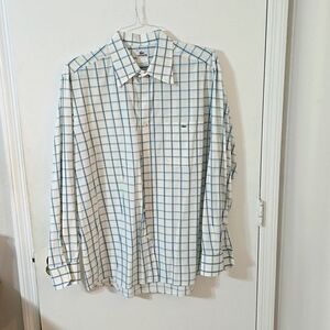 Lacoste Men's Fitted Button Up Shirt